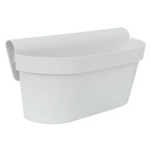 Žardinjera GARDINO Esprit 30cm bela
