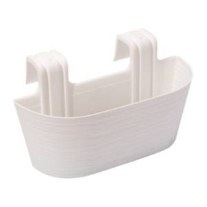 Žardinjera GARDINO Finesa 45cm bela
