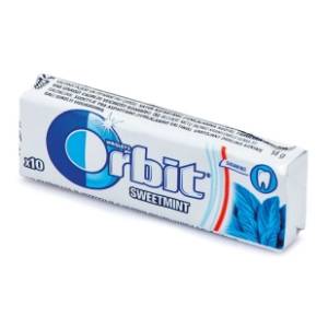 Žvake ORBIT Sweet mint 14g