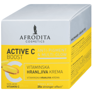 AFRODITA Active C boost vitaminska hranljiva krema 50ml