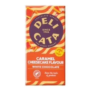 Bela čokolada DELICATA karamela cheescake 150g