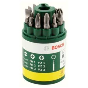 BOSCH 10-delni set bitova 2607019454