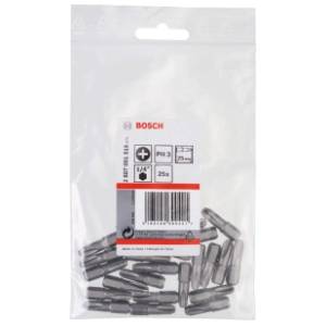 BOSCH PH 3 25 mm 2607001516 set bitova 25 kom