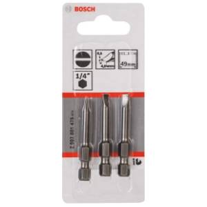 BOSCH S 0,5x4,0 49 mm 2607001475 set bitova 3 kom