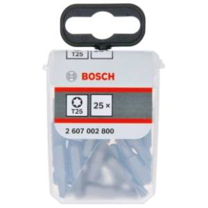 BOSCH T25 25mm 2607002800 set bitova 25 kom