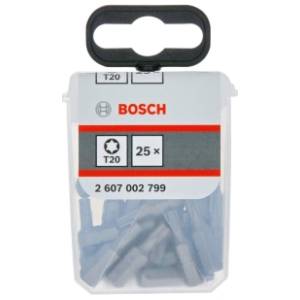 BOSCH Torx T20 25mm 25 kom 2607002799 set bitova