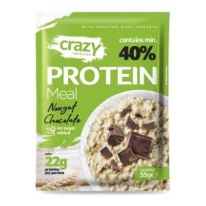 CRAZY NUTRITION proteinska kaša nugat čokolada 55g