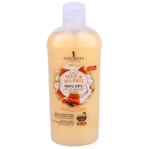 Gel za tuširanje AFRODITA med&mleko 1l