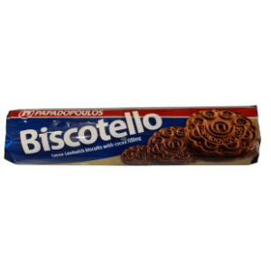 Keks BISCOTELLO sendvič čokolada 200g