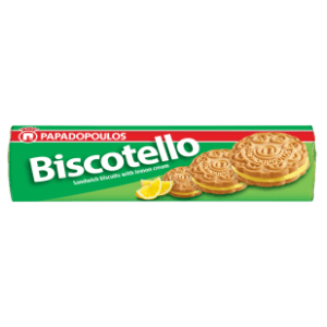 Keks BISCOTELLO sendvič limun 200g