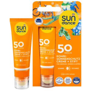 Krema za sunčanje i balzam za usne SUNDANCE SPF50 25ml+3g
