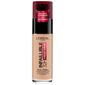 L'OREAL Infaillible 32h fresh wear tečni puder SPF25 145 beige