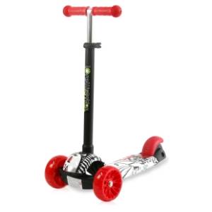 LORELLI BERTONI trotinet za decu Draxter black graffiti