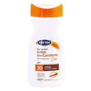 Losion za sunčanje TOP TEN Carotene SPF30 200ml