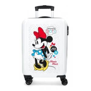 MINNIE kofer za decu beli 55cm