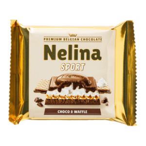 Mlečna čokolada NELINA sport waffle 55g