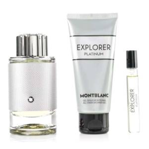 MONTBLANC set Explorer platinum