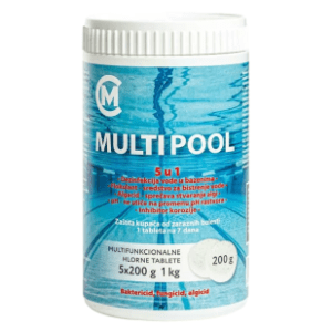 MULTICOM tabele za bazen Multi pool 5kom 1kg