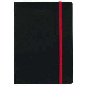 Notes sa lastišem A5 Velvet crni