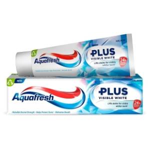 Pasta za zube AQUAFRESH Plus visible white 75ml