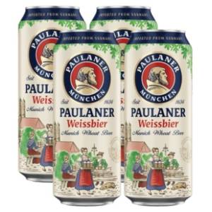 Pivo PAULANER svetlo 4x0,5l