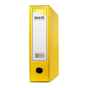 Registrator sa kutijom A4 MARK žuti