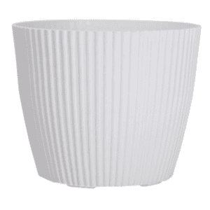 Saksija GARDINO Wave 14cm bela