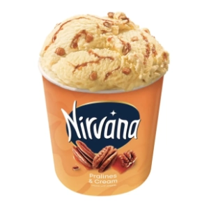 Sladoled NIRVANA pralines & cream 750ml