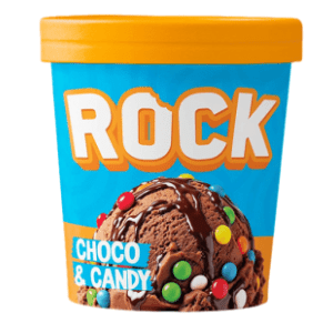 Sladoled ROCK choco & candy 450ml