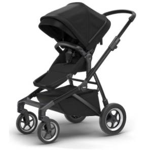 THULE kolica za bebe Sleek black on black