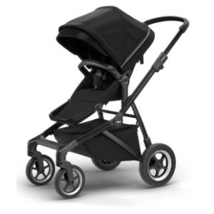 THULE kolica za bebe Sleek Midnight black on black