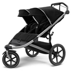 THULE kolica za blizance Urban Glide 2 Double crna