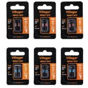 VILLAGER PZ3 50mm set bitova 2 kom