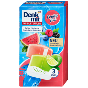 WC osveživač DENKMIT fruity trio 3kom