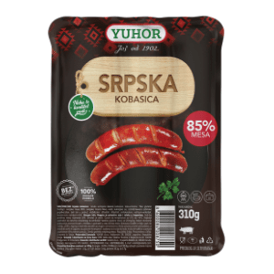 YUHOR srpska kobasica 310g