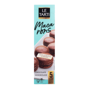 Biskvit LE TARTI Macarons čokolada 60g