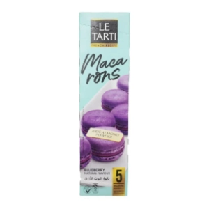 Biskvit LE TARTI Macarons borovnica 60g