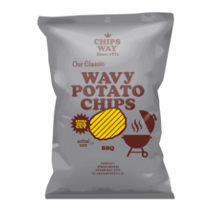 CHIPS WAY čips pekarski debelo rezani BBQ 150g