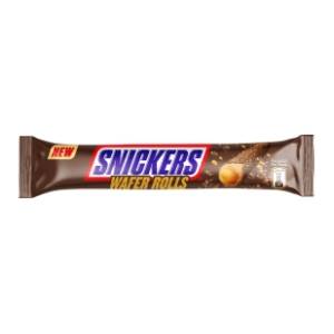 Čokoladica SNICKERS Wafer rolls 24g