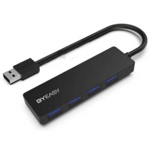 E-GREEN USB Hub 4port USB 3.0 crni