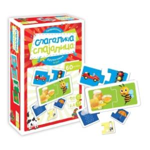 Edukativna slagalica spajalica MILLA TOYS