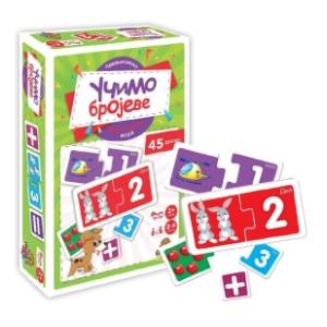 Edukativna slagalica učimo brojeve MILLA TOYS