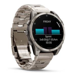 GARMIN Fenix 8 47mm Sapphire Titanium pametni sat