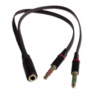 GEMBIRD konverter 3.5mm (ž) na 2x 3.5mm (m) CCA-418A
