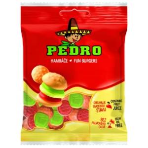 Gumene bombone PEDRO burger 80g