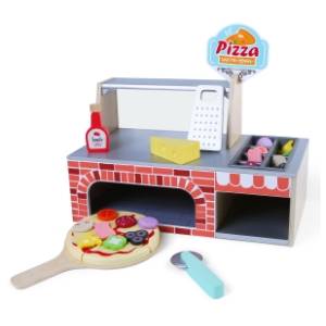 Igračka drvena pećnica za pizzu ECO TOYS