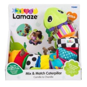 Interaktivna gusenica Mix n match TOMY LAMAZE