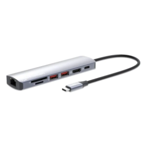 MANHATTAN Docking station USB-C PD 7-in-1 4K (153966)