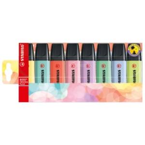 Marker STABILO boss original pastel set 8kom
