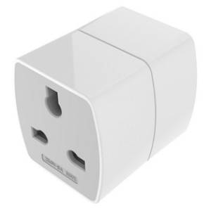 MOYE Univerzalni adapter Travel EU/US/UK/AU beli